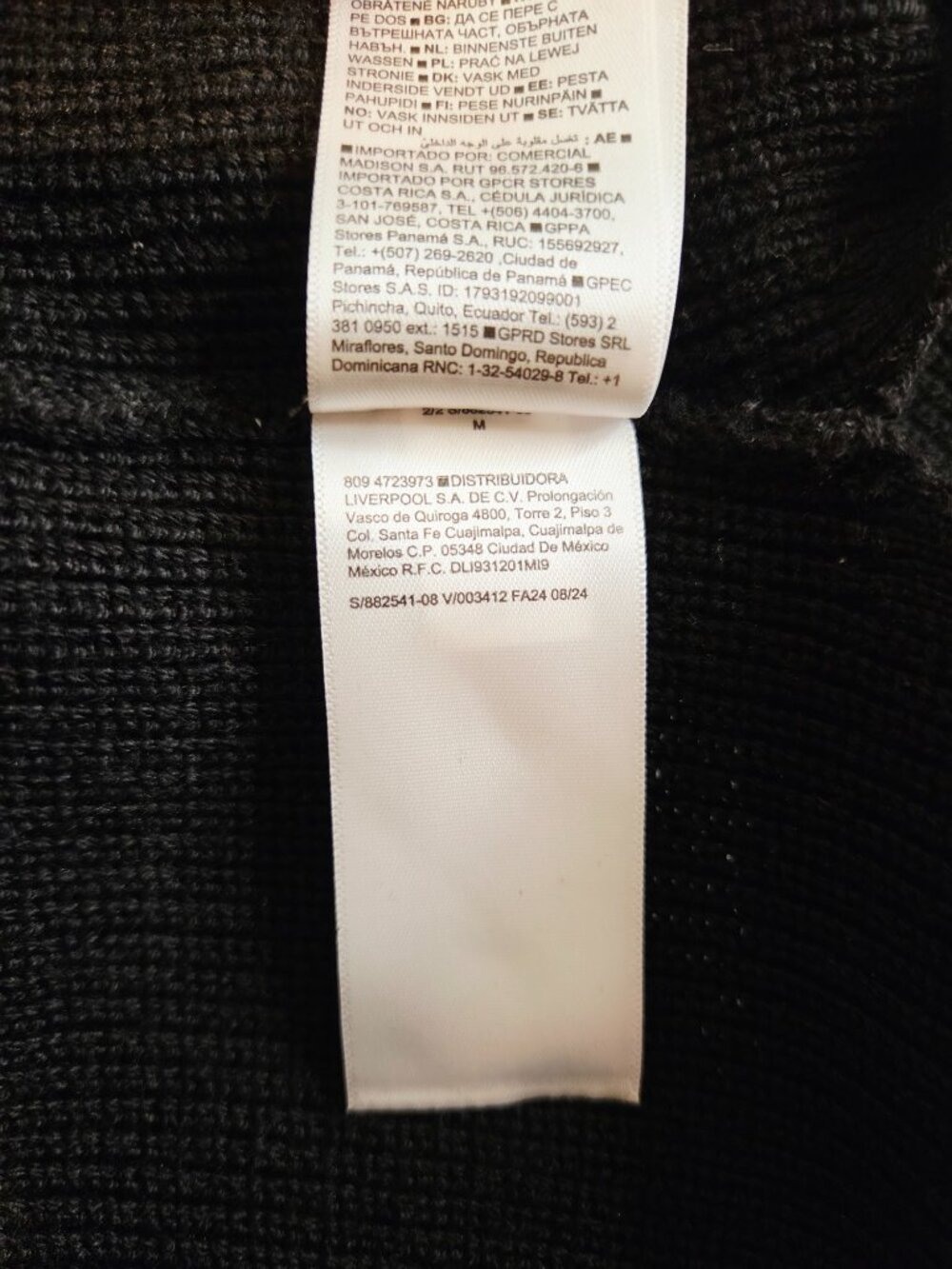 Athleta Hanover Merino Blend Sweater V-Neck Wool-blend in Black SZ M - Picture 10 of 11